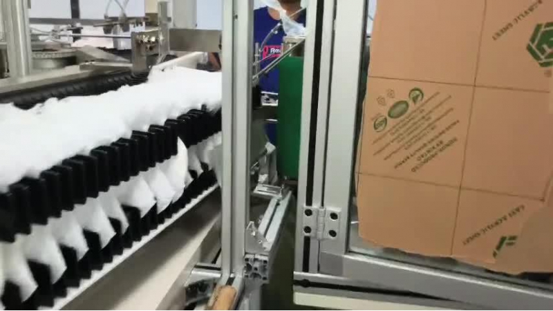 Baby Pants Packaging Machine Factory Acceptance Test
